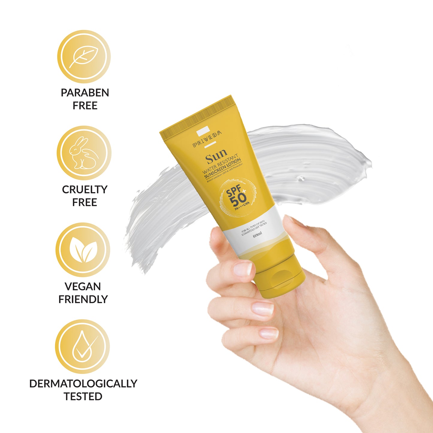 Priveda Sunscreen Lotion